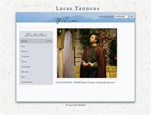 Tablet Screenshot of lucastenor.com